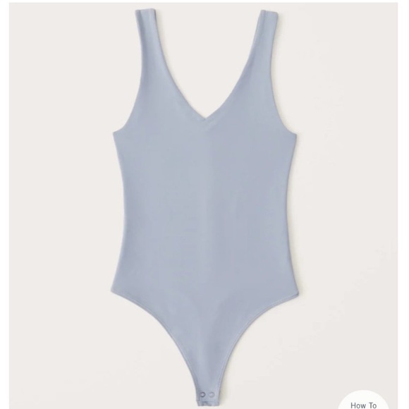 Abercrombie & Fitch Tops - Abercrombie Double-Layered Seamless V-Neck Bodysuit